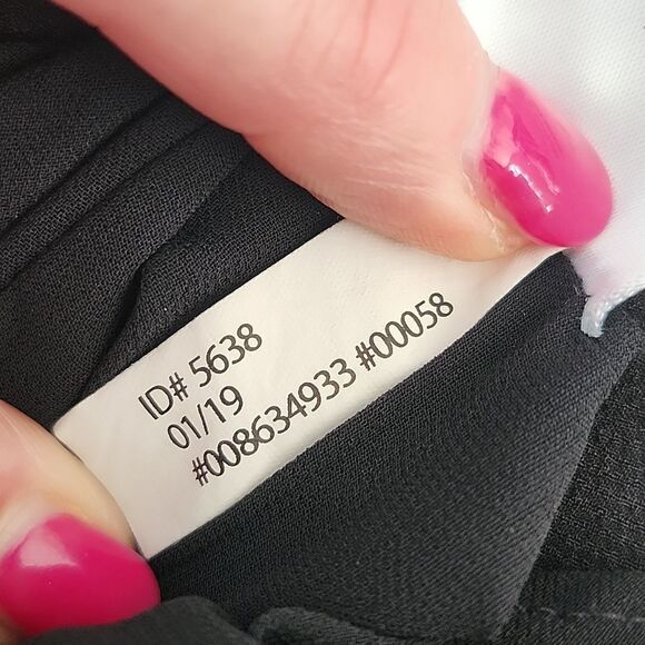 Express Black Polyester Camisole Tank Top, Adjustable Straps, XS - Picture 8 of 9